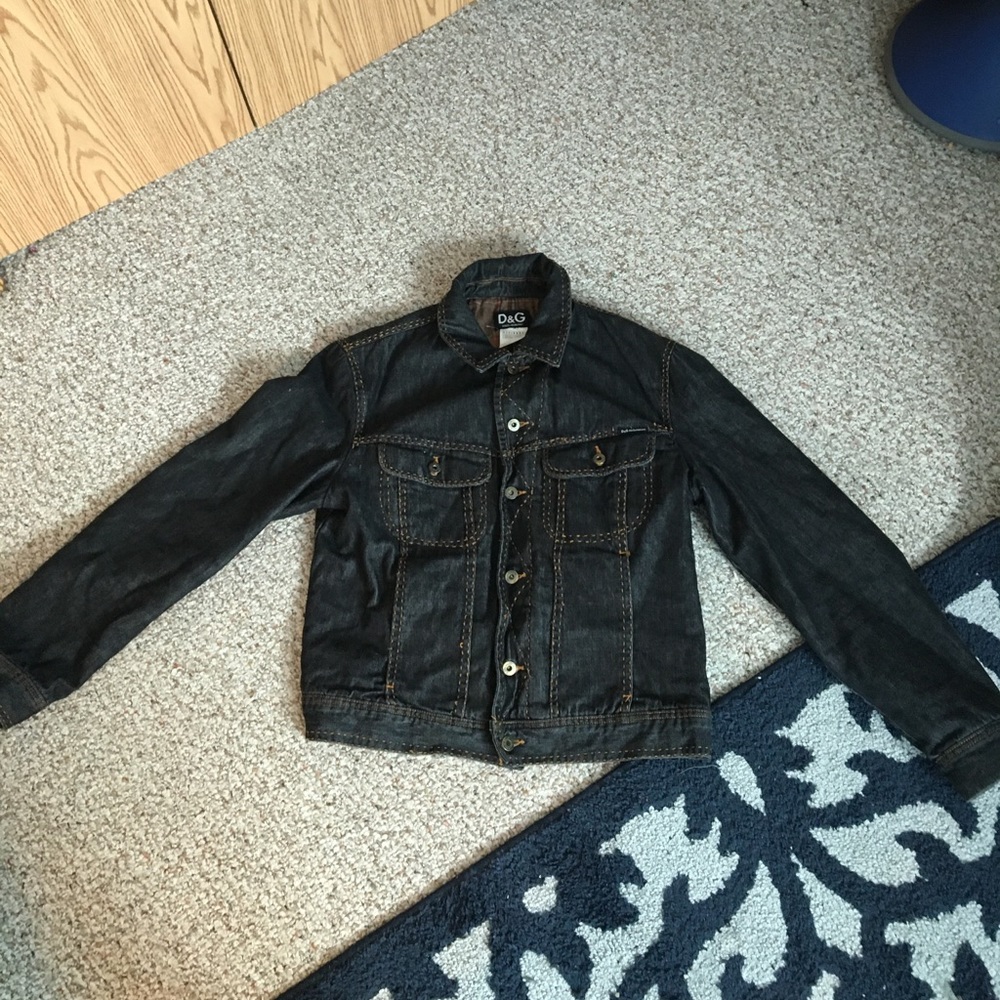 Vintage dilce & gabbana original denim jacket  szm